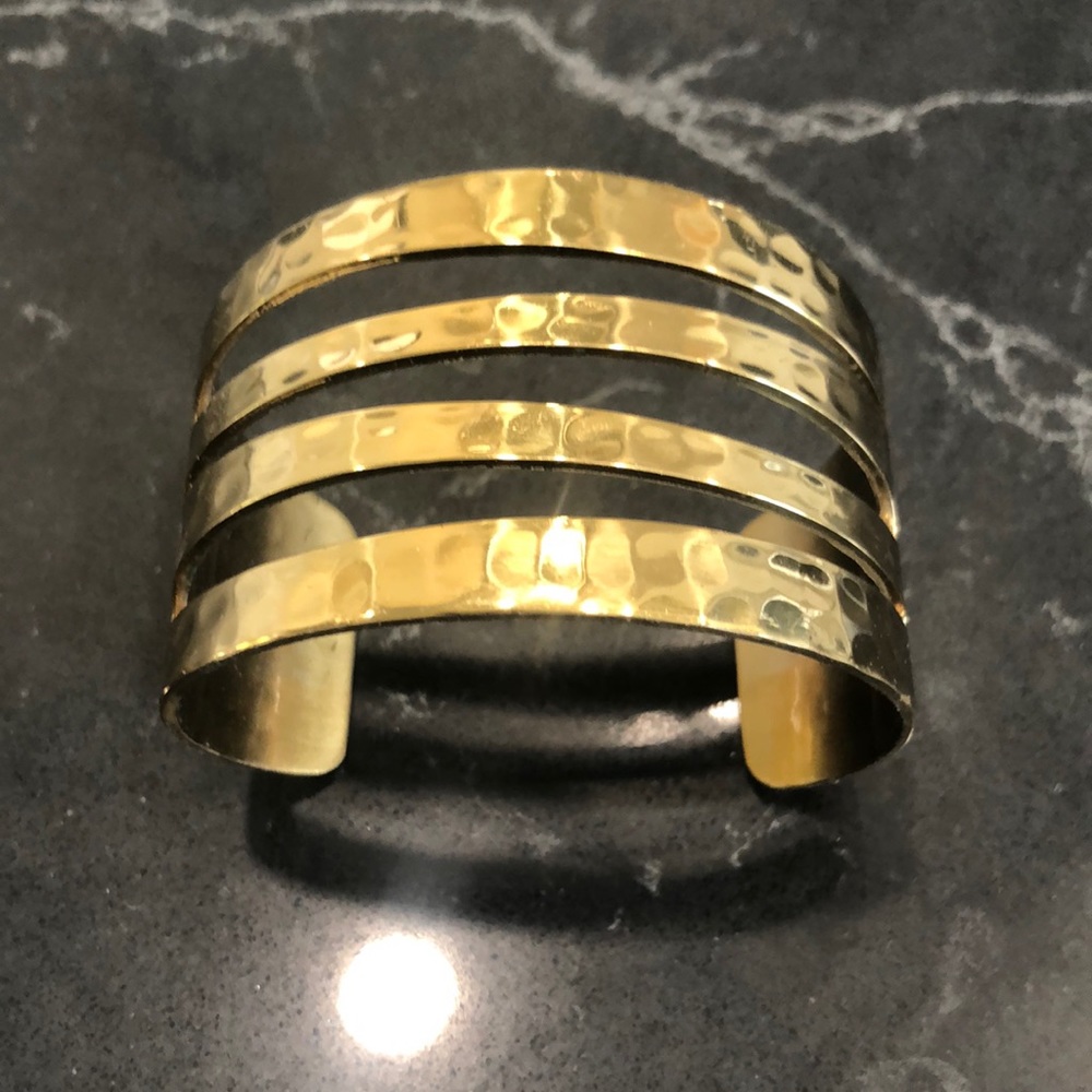 Brass Rustic Cuff - image 1